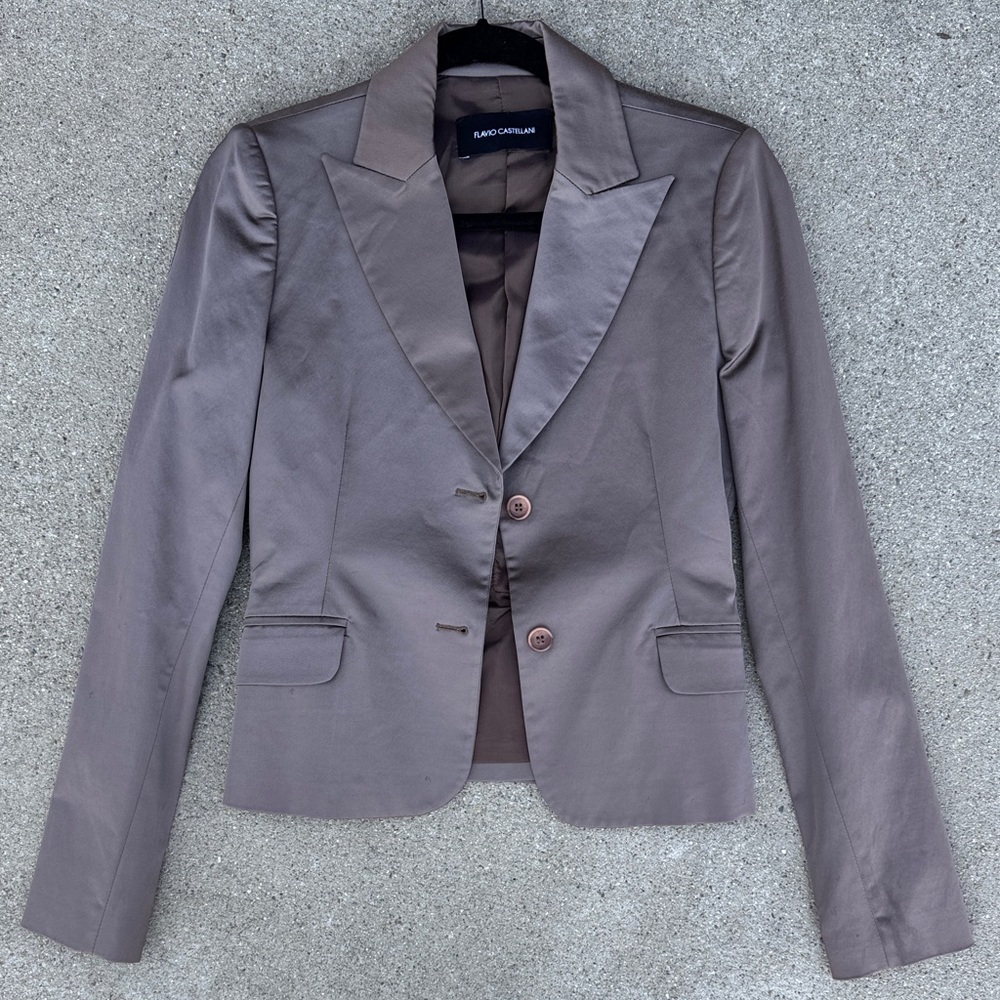 Sandro Chic Taupe Blazer